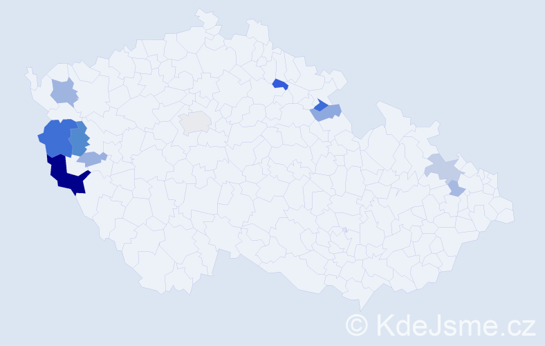 Příjmení: 'Timurová', počet výskytů 32 v celé ČR