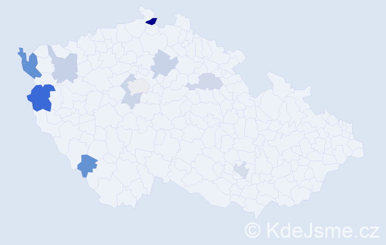 Příjmení: '"Vu Quoc"', počet výskytů 18 v celé ČR