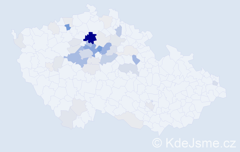 Příjmení: 'Wertheim', počet výskytů 148 v celé ČR