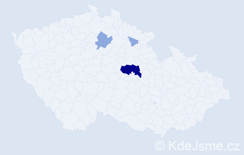 Příjmení: 'Seidenglanc', počet výskytů 8 v celé ČR