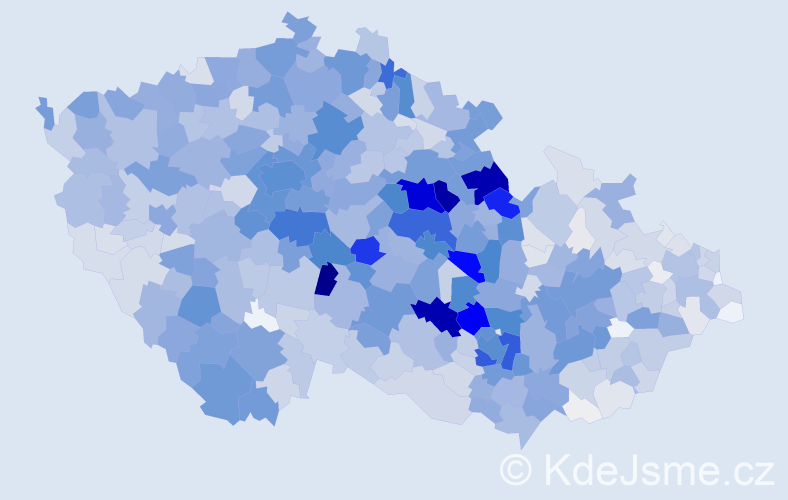 Příjmení: 'Štěpánek', počet výskytů 6427 v celé ČR