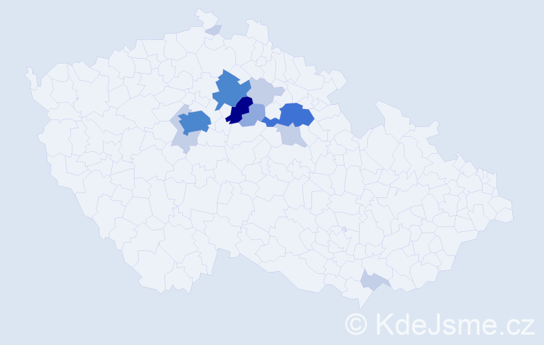 Příjmení: 'Matyásko', počet výskytů 34 v celé ČR