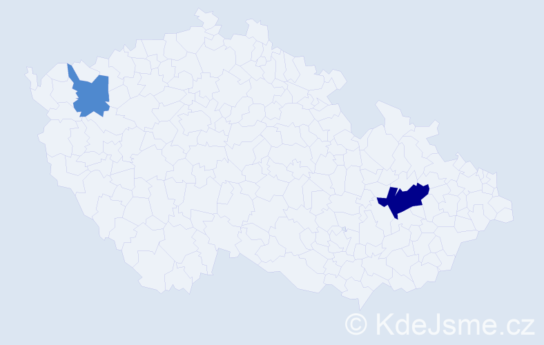 Příjmení: 'Murzov', počet výskytů 4 v celé ČR