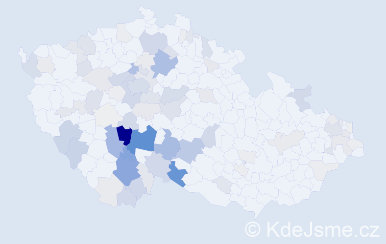 Příjmení: 'Fuková', počet výskytů 385 v celé ČR