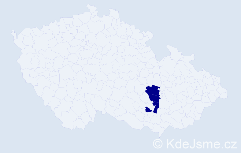 Příjmení: 'Balaščák', počet výskytů 3 v celé ČR