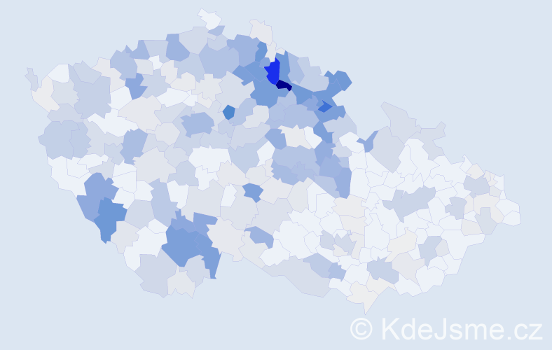 Příjmení: 'Matoušová', počet výskytů 1247 v celé ČR
