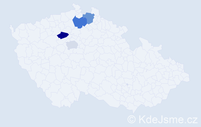 Příjmení: 'Blaškovan', počet výskytů 4 v celé ČR