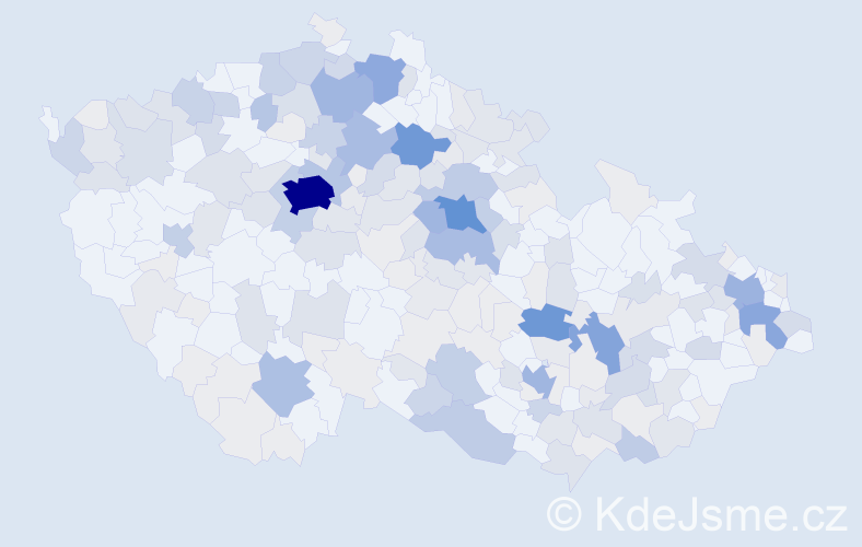 Příjmení: 'Hrdá', počet výskytů 846 v celé ČR