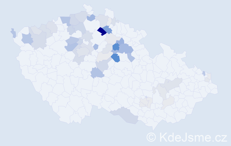 Příjmení: 'Hataš', počet výskytů 202 v celé ČR