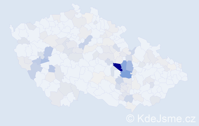 Příjmení: 'Andrlík', počet výskytů 474 v celé ČR