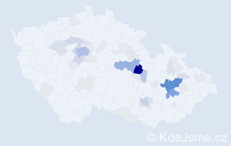 Příjmení: 'Lenoch', počet výskytů 143 v celé ČR