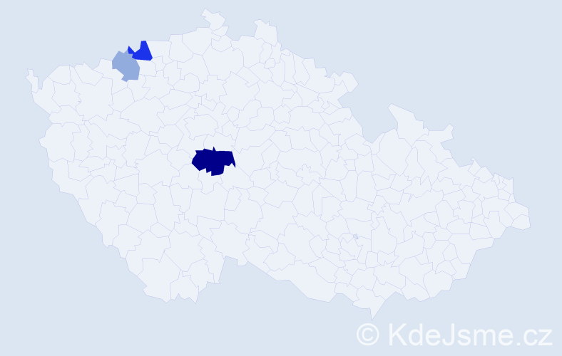 Příjmení: 'Netzold', počet výskytů 7 v celé ČR