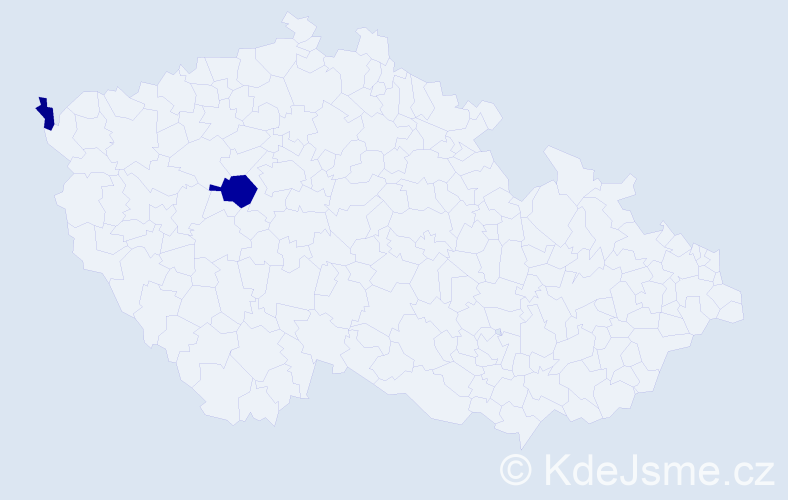 Příjmení: 'Löhner', počet výskytů 4 v celé ČR