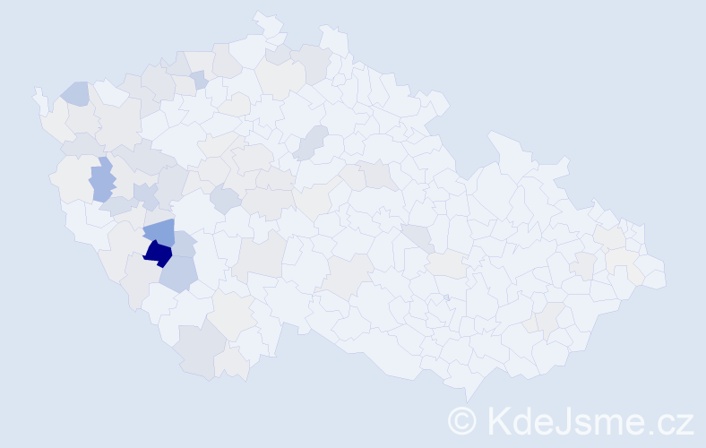 Příjmení: 'Panuška', počet výskytů 293 v celé ČR