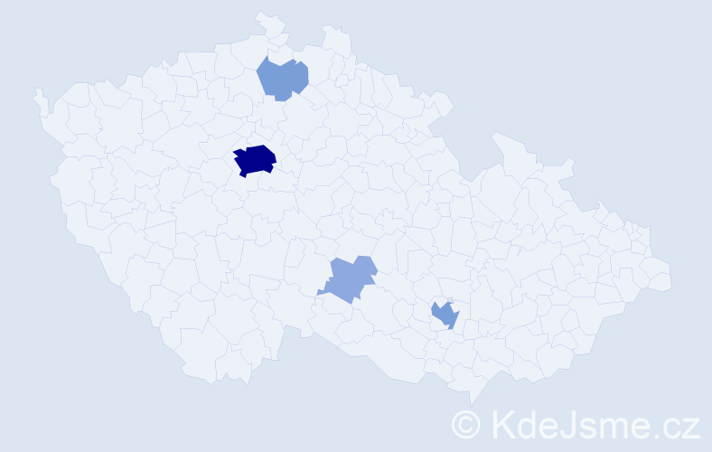 Příjmení: 'Kozlenko', počet výskytů 12 v celé ČR