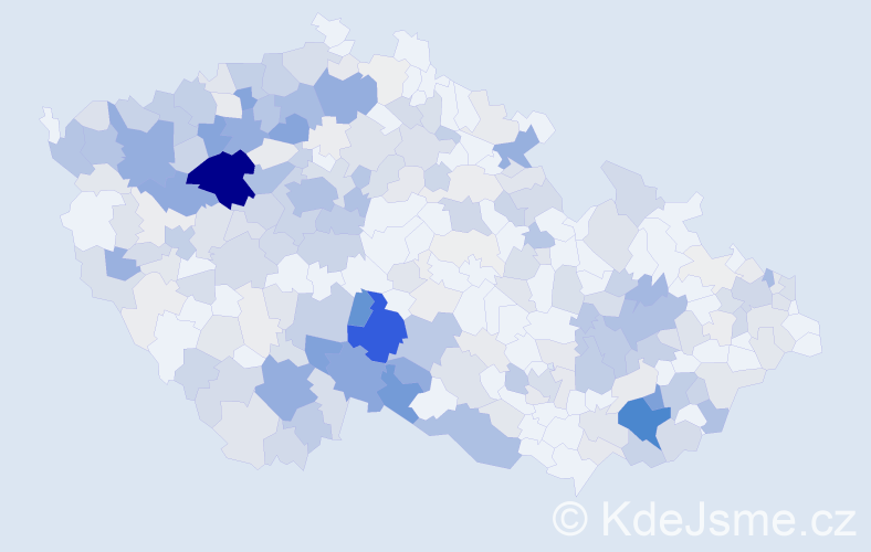 Příjmení: 'Hejdová', počet výskytů 1082 v celé ČR