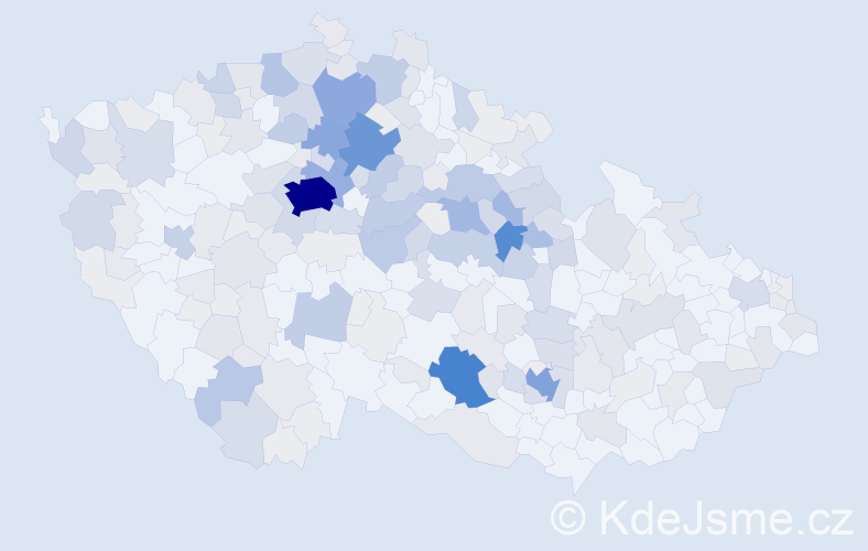 Příjmení: 'Syrová', počet výskytů 876 v celé ČR