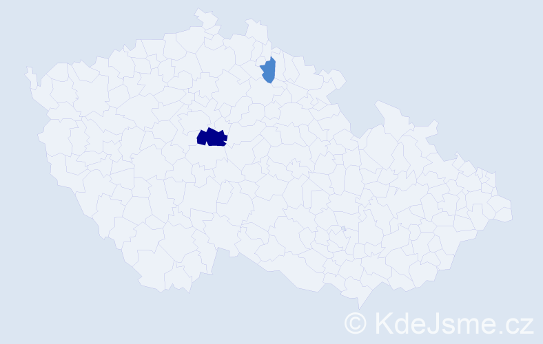 Příjmení: 'Freissl', počet výskytů 4 v celé ČR