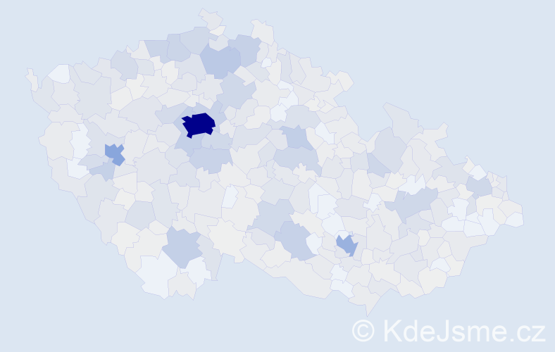 Příjmení: 'Skálová', počet výskytů 2202 v celé ČR