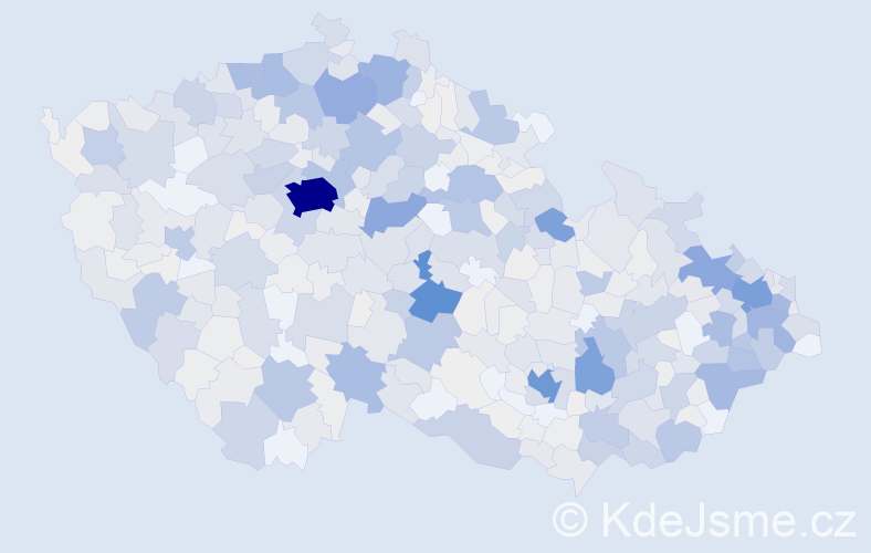 Příjmení: 'Adamec', počet výskytů 3214 v celé ČR