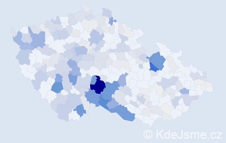 Příjmení: 'Smrčka', počet výskytů 801 v celé ČR