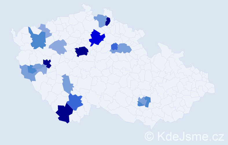 Příjmení: 'Solfronk', počet výskytů 66 v celé ČR