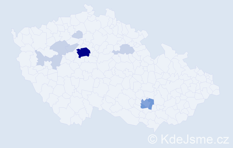 Příjmení: 'Didukh', počet výskytů 25 v celé ČR