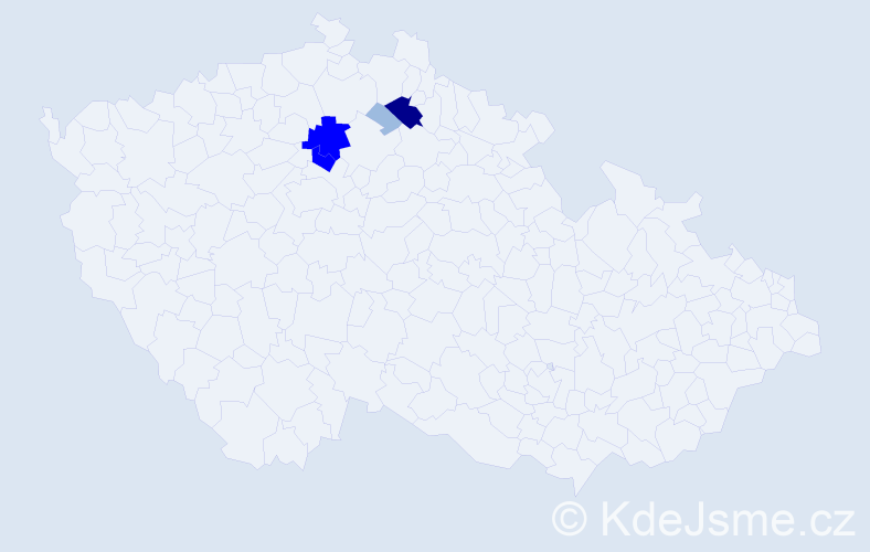 Příjmení: 'Pomrhoncová', počet výskytů 11 v celé ČR