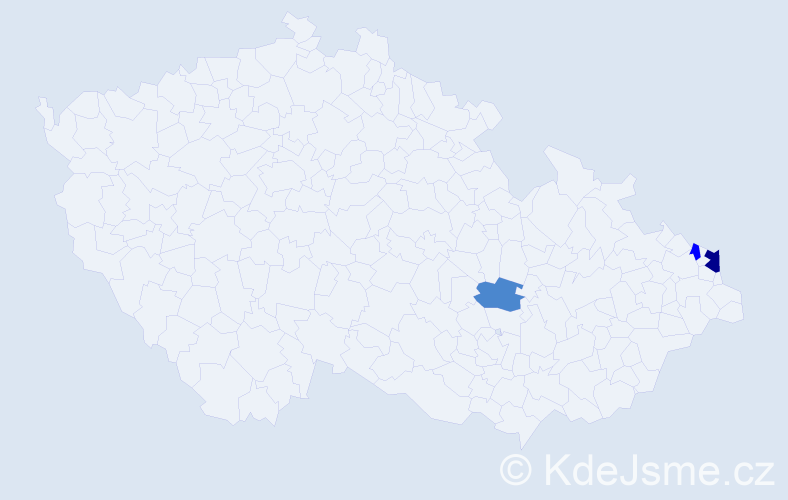 Příjmení: 'Maschtowská', počet výskytů 6 v celé ČR