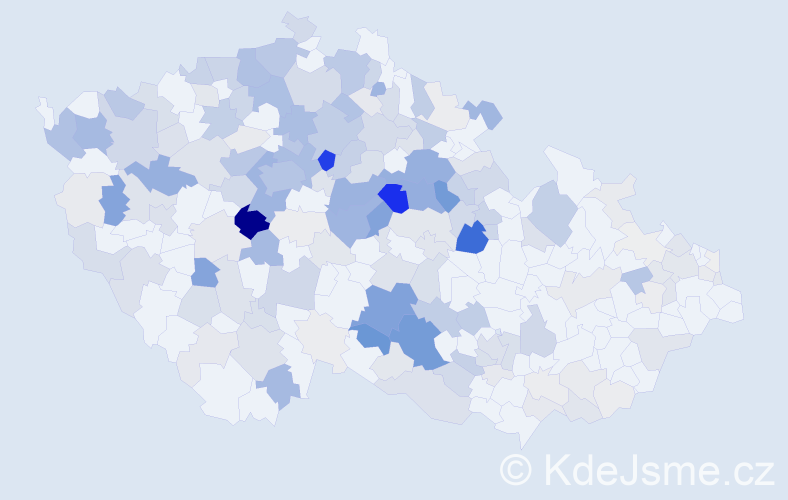 Příjmení: 'Rambousková', počet výskytů 843 v celé ČR