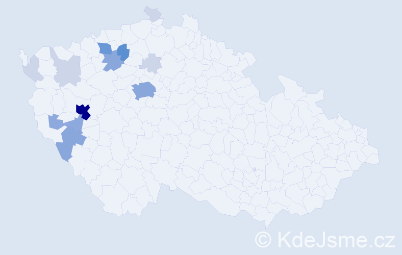 Příjmení: 'Koskubová', počet výskytů 42 v celé ČR