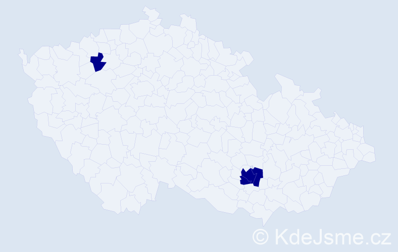 Příjmení: '"Šprláková-Puková"', počet výskytů 3 v celé ČR