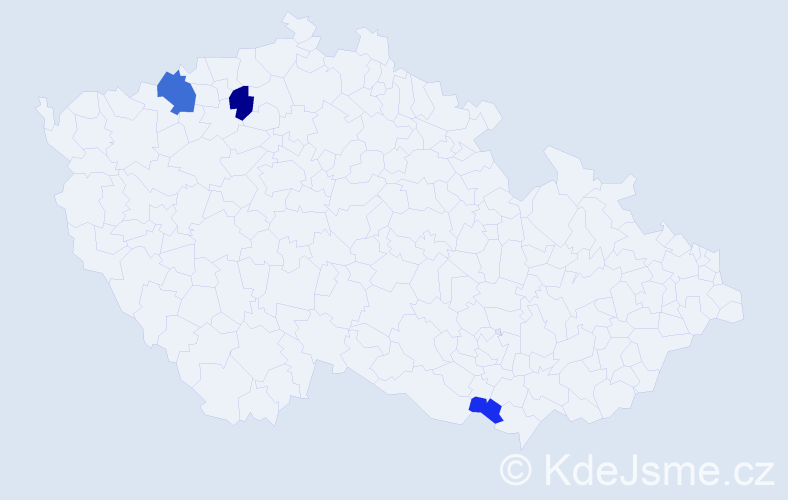 Příjmení: 'Plöschner', počet výskytů 6 v celé ČR