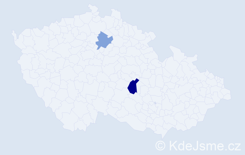 Příjmení: 'Sirsch', počet výskytů 3 v celé ČR