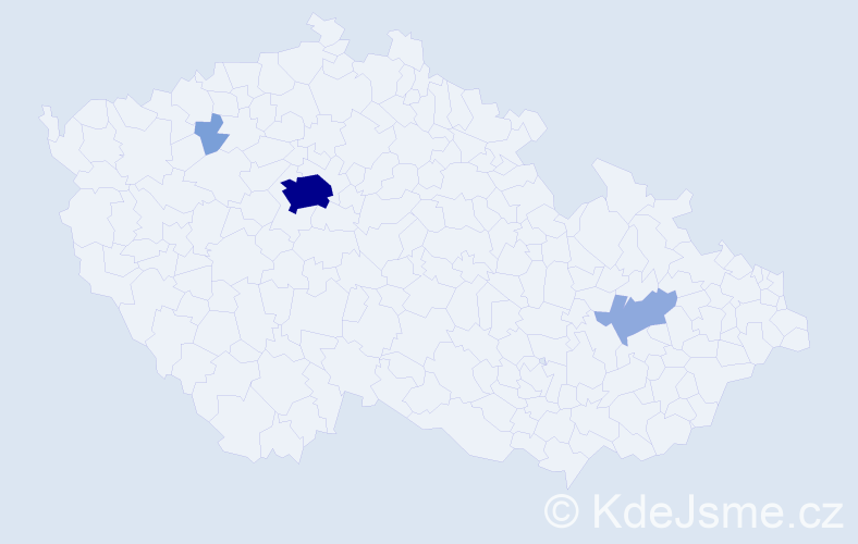 Příjmení: 'Bubenko', počet výskytů 10 v celé ČR