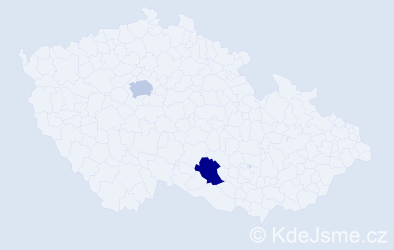 Příjmení: 'Schneebaum', počet výskytů 4 v celé ČR