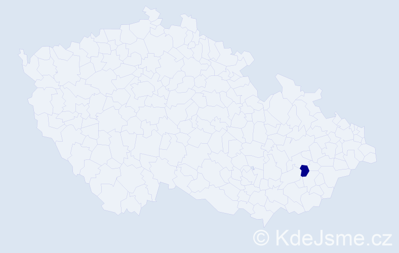 Příjmení: 'Duchyňa', počet výskytů 3 v celé ČR
