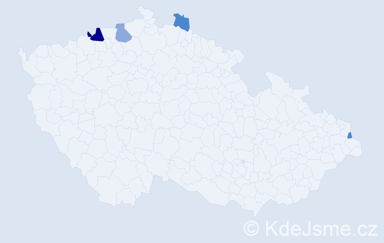 Příjmení: 'Poĺáková', počet výskytů 10 v celé ČR