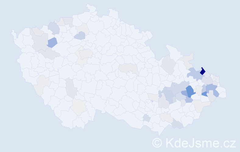 Příjmení: 'Lehnert', počet výskytů 209 v celé ČR