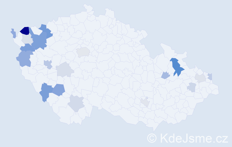 Příjmení: 'Seitz', počet výskytů 50 v celé ČR