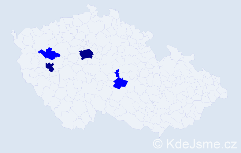 Příjmení: 'Turyanyn', počet výskytů 6 v celé ČR