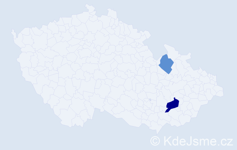Příjmení: 'Küschnerová', počet výskytů 10 v celé ČR