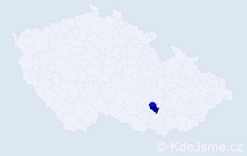 Příjmení: '"Al-Dury"', počet výskytů 9 v celé ČR