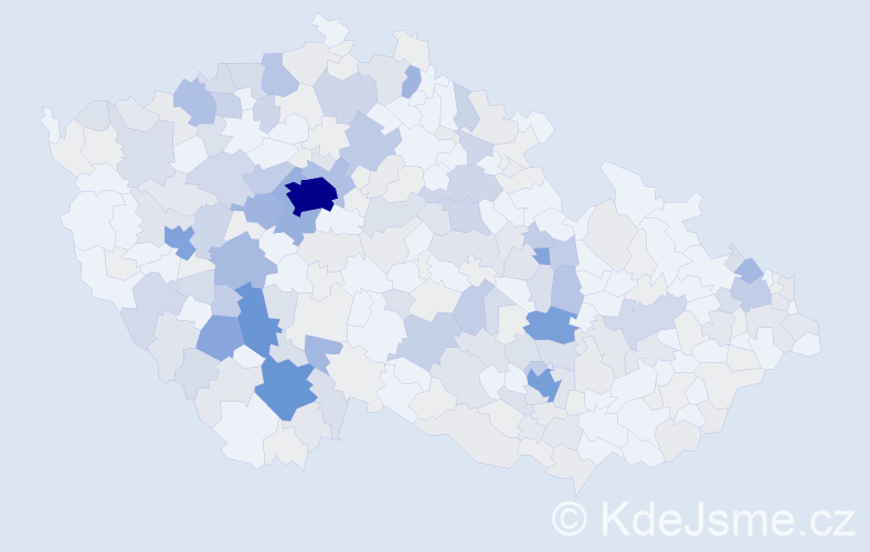 Příjmení: 'Řehoř', počet výskytů 1041 v celé ČR