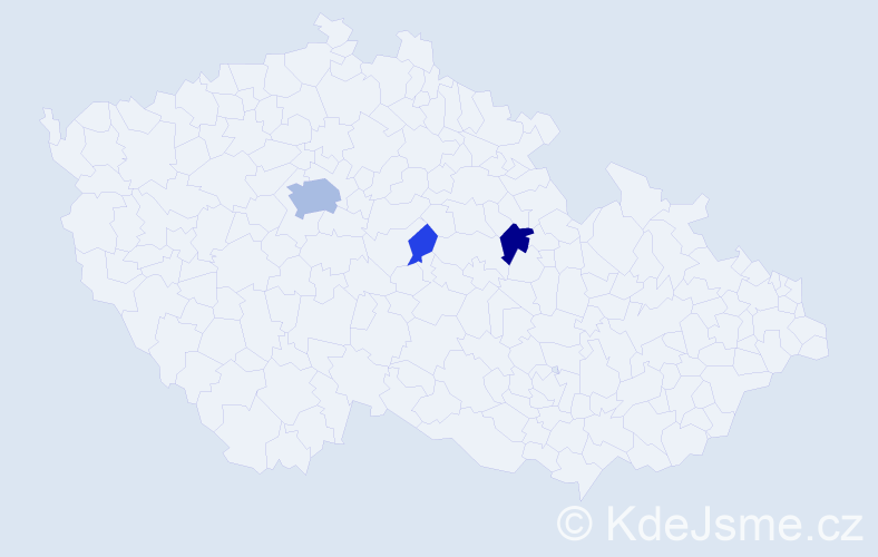 Příjmení: 'Baird', počet výskytů 9 v celé ČR