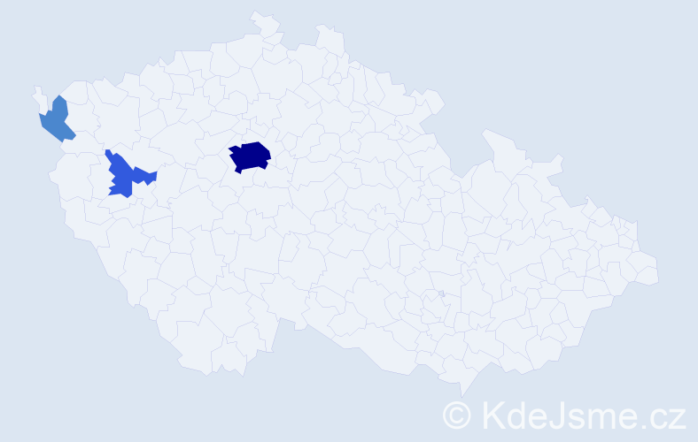 Příjmení: 'Rossmeisl', počet výskytů 10 v celé ČR