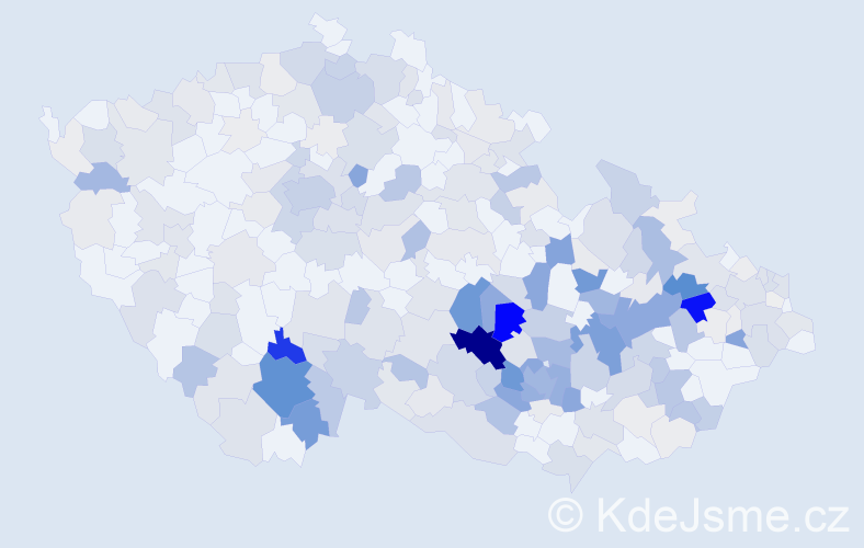 Příjmení: 'Ambrožová', počet výskytů 1095 v celé ČR