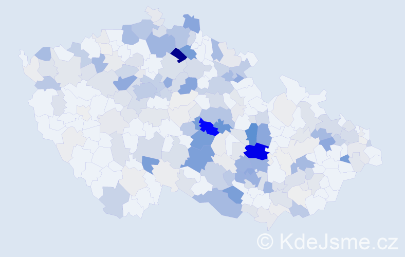 Příjmení: 'Holas', počet výskytů 867 v celé ČR