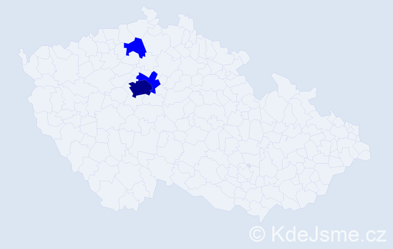 Příjmení: 'Leniv', počet výskytů 4 v celé ČR