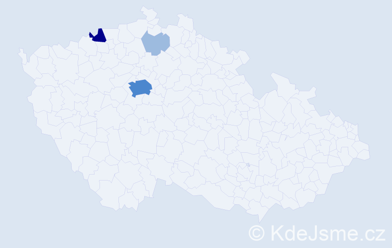 Příjmení: 'Ihnátková', počet výskytů 7 v celé ČR